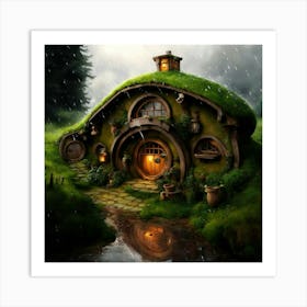 Hobbit House 2 Art Print