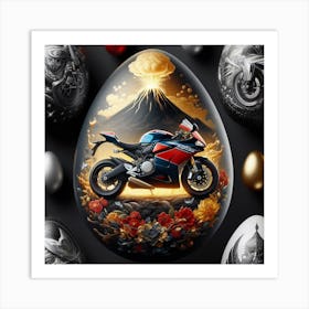 Easter Egg 5 Art Print