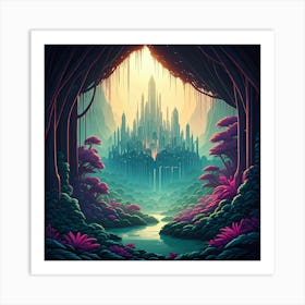 Hidden City Art Print