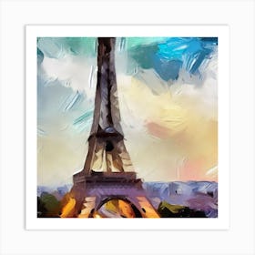 Eiffel Tower Paris Art Print