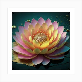 Lotus Flower 54 Art Print