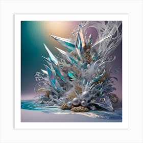 Leonardo Phoenix A Mesmerizing Surreal Scene With A Blend Of F 0 Art Print