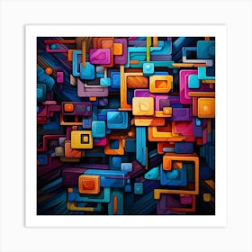 Abstract Background 1 Art Print