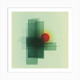 Abstract modern art Art Print