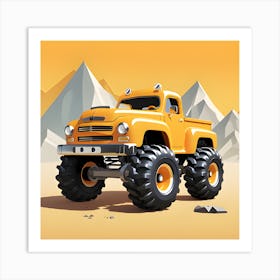 Cute Cars Art Print