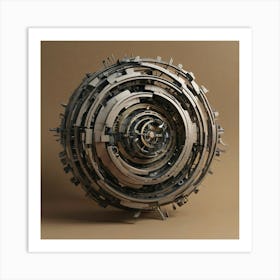 Abstract Sphere Art Print