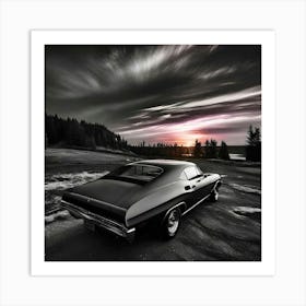 Chevelle At Sunset Art Print