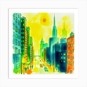 New York City Art Print