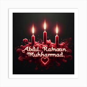 Abdul Rahman Muhammad Art Print