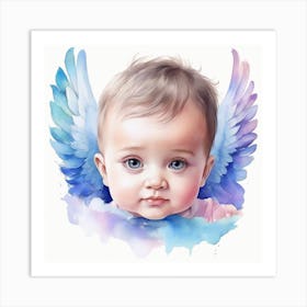 Angel Baby 1 Art Print