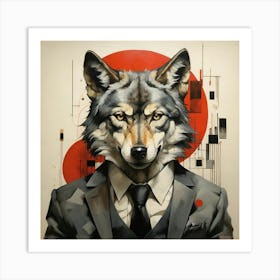 Mr. Wolf 3 Art Print