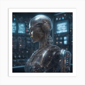 Cyborg 53 Art Print