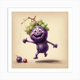 Grapes 3 Art Print