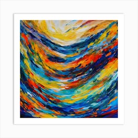 Color Abstract Art Print