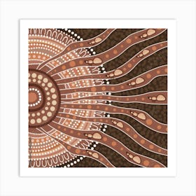 Aboriginal Art 1 Art Print