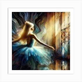 Ballerina 2 Art Print