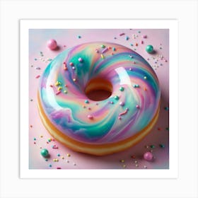 Donut Art Print