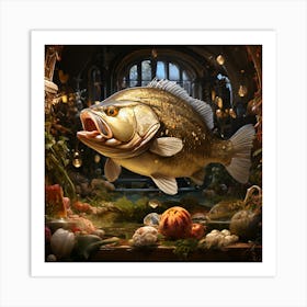 Fish In A Bowl Art Print