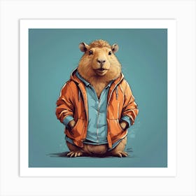 Capybara 6 Art Print