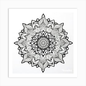 Mandala 7 Art Print