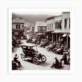 Early 20th Century Americana~Reimagined 3 Art Print