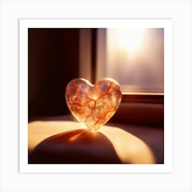 Heart Stock Videos & Royalty-Free Footage Art Print