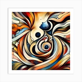 Abstract Painting 73 Art Print