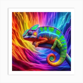 Chameleon3 Art Print