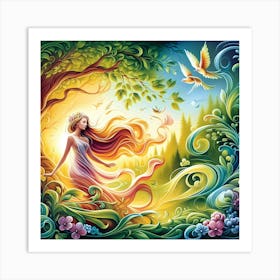 Fairy 5 Art Print