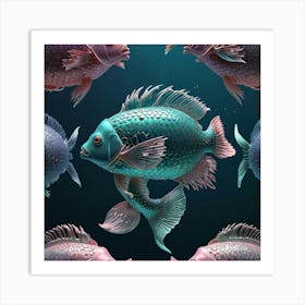 Fishes Art Print