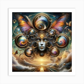 Shamanic 2 Art Print