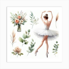 Ballet Art Print