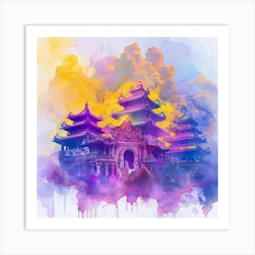 Chinese Pagoda 1 Art Print