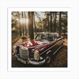 Mercedes-Benz E Class Art Print