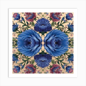 Elegance In Bloom Intricate Floral Arrangement (3) Art Print