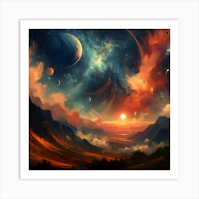 Astral Aura 14 Art Print