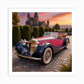 Classic Cars Hyper Realistic (1) Art Print