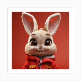 Bunny Rabbit 16 Art Print