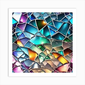 Mosaic Background 1 Art Print