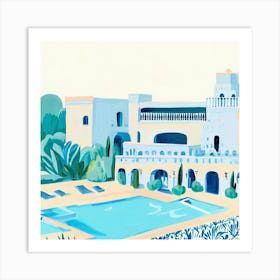 Summer vacation Art Print