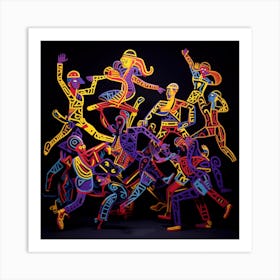 Dancers Art Print