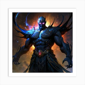 Demon From League Of Legends Art Print