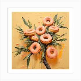 Donut Tree Art Print