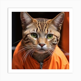 Bengal Cat Art Print