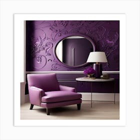 Purple Room Art Print