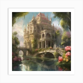 Fairytale Castle 12 Art Print