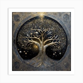 Starseed Tree Art Print