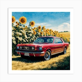 Car Art 455 Art Print