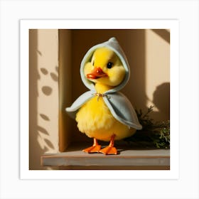 Leonardo Phoenix 09 A Vibrantly Yellowplumed Duck Doll With So 3 Art Print