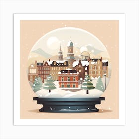 Inverness United Kingdom Snowglobe Art Print